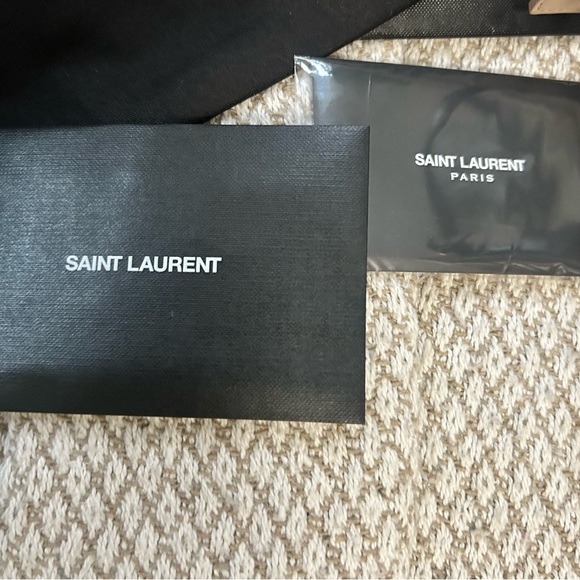 Saint Laurent Quilted Camera Bag in Beige Taupe with Gold Hardware - Picture 6 of 6